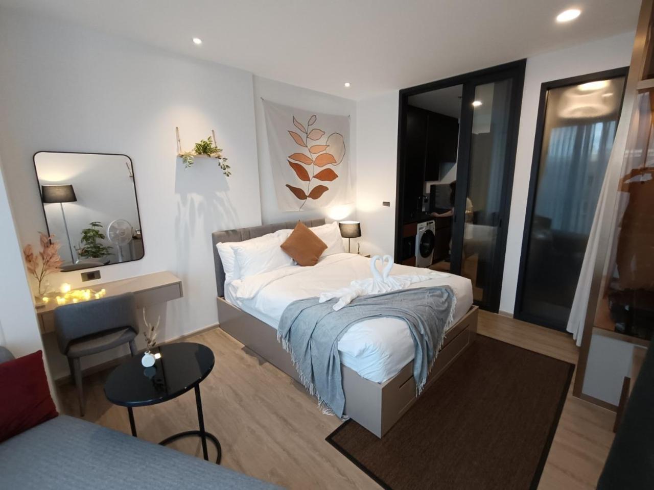 Downtown Chic Condo Rooftop Pool #En797 Pattaya Esterno foto