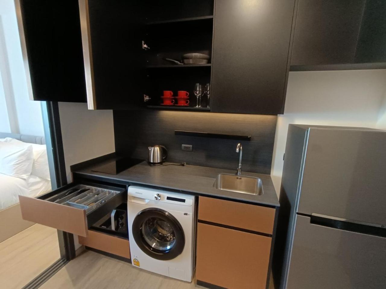Downtown Chic Condo Rooftop Pool #En797 Pattaya Esterno foto